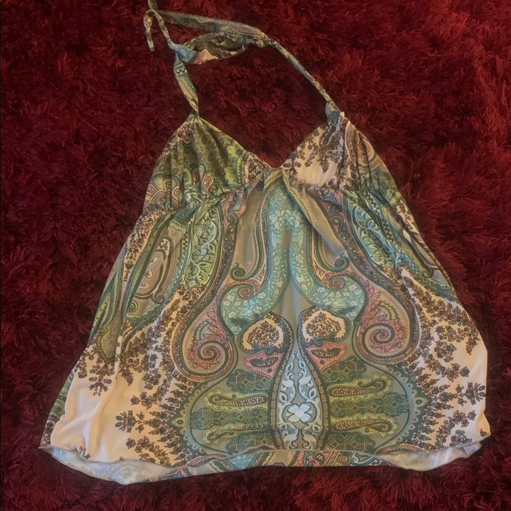 Paisley Halter Top